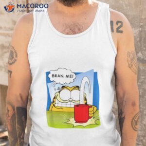 garfield bean me shirt tank top