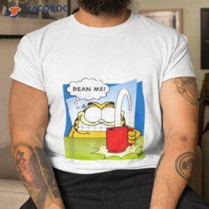 garfield bean me shirt tshirt