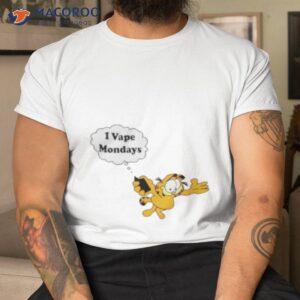 garfield i vape mondays shirt tshirt