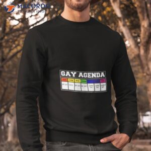 gay agenda be gay tacos brunch shirt sweatshirt