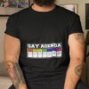 Gay Agenda Be Gay Tacos Brunch Shirt