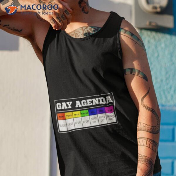 Gay Agenda Shirt