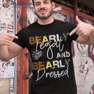 gay bear community flag funny bearly legal shirt tshirt 1