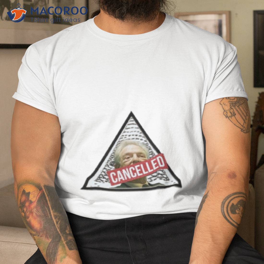 George Soros Illuminati Cancelled Shirt George Soros Illuminati Cancelled Shirt