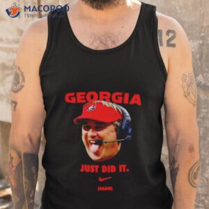 georgia bulldogs just did it again shirt tank top