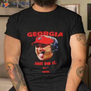 georgia bulldogs just did it again shirt tshirt