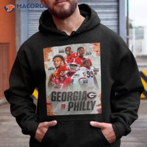 Georgia To Philly Philadelphia Eagles And Georgia Bulldogs Shirt 1 georgia to philly philadelphia eagles and georgia bulldogs shirt hoodie