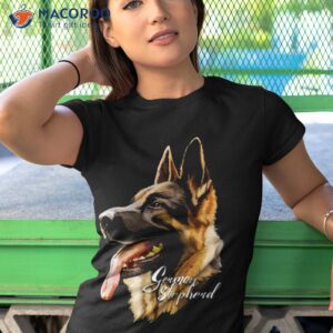 german shepherd sharp dog shirt dogs tee gifts tshirt 1