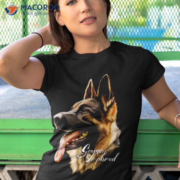 German Shepherd Sharp Dog Shirt Dogs Tee Gifts