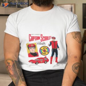 gerry andersons captain scarlet and the mysterons terrahawks shirt tshirt