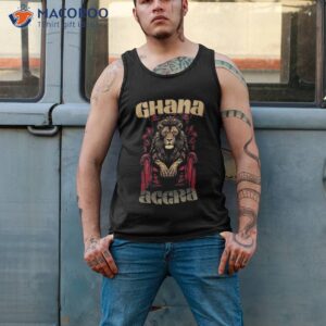 ghana amp acirc amp 128 amp 147 acendra capital prestigious lion on a throne shirt tank top 2