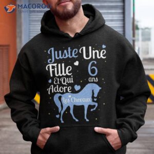 gift for girls 6 years old horse riding woman rider shirt hoodie