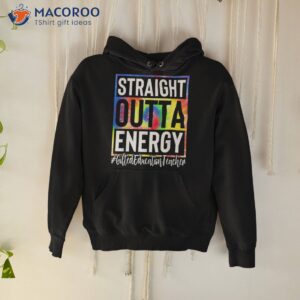 gifted education teacher straight outta energy tie dye sped shirt hoodie