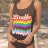 Giraffe Lgbtq Pride Rainbow Funny Shirt