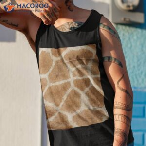 giraffe spots animal print halloween costume shirt tank top 1