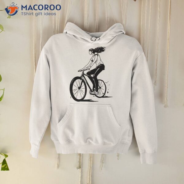 Girl On A Bike Cool Shirt