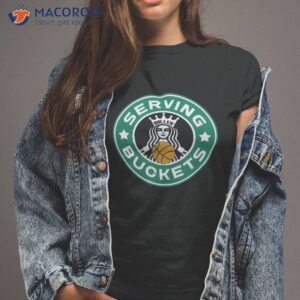 girls basketball funny logo serving buckets great teen shirt tshirt 2