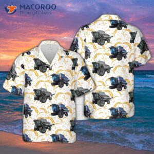 Gleaner Combine Hawaiian Shirt