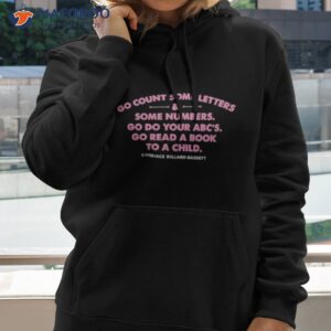 go count some litters and some numbers go do your abcs shirt hoodie