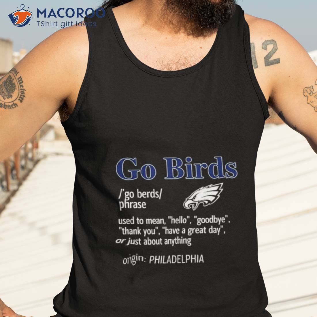 Go Philadelphia Birds Used To Mean Hello Shirt Go Philadelphia Birds Used To Mean Hello Shirt