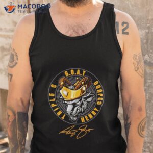 goat triple c henry cejudo signature shirt tank top