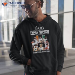 god first family second then hurricanes basketball team 2023 shirt hoodie 1