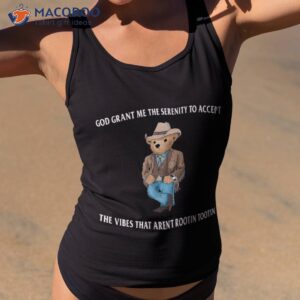 god grant me the serenity to accept bear official shirt tank top 2