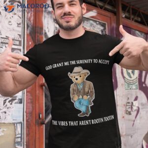 god grant me the serenity to accept bear official shirt tshirt 1