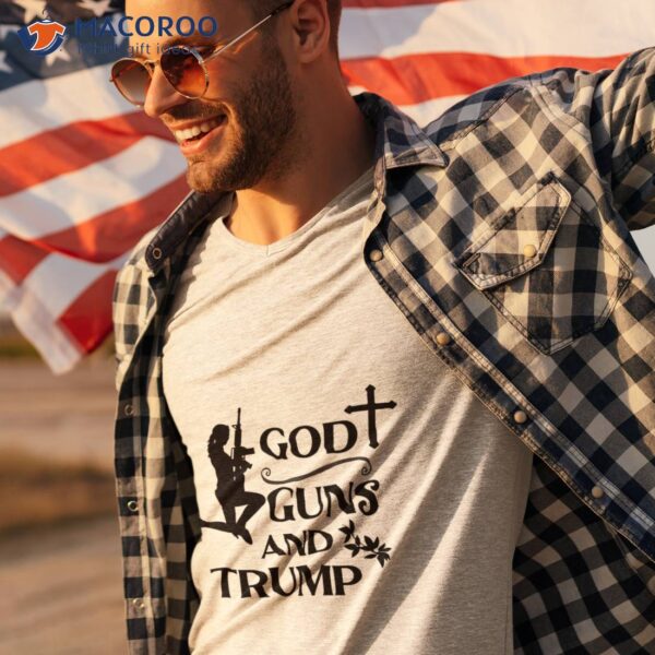 God Guns And Trump – Trump Girl T-Shirt