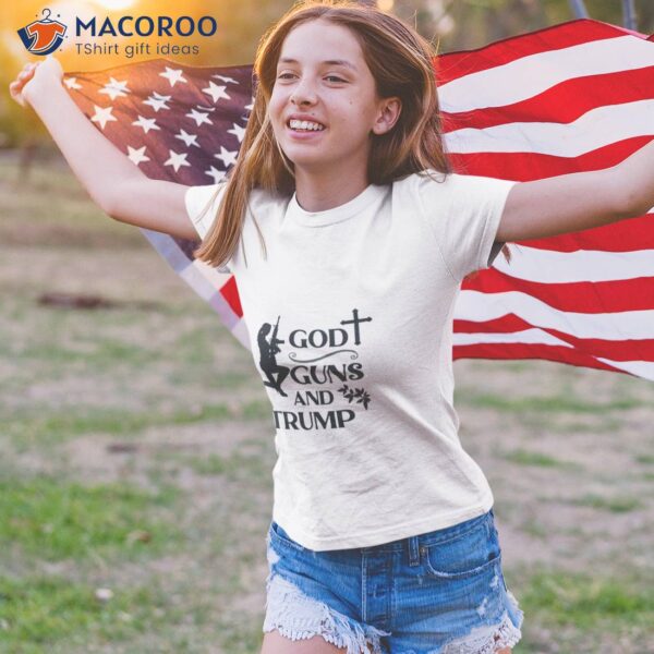 God Guns And Trump – Trump Girl T-Shirt