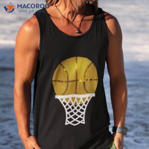 gold basketball trophy mvp graphic tee for boys shirt tank top