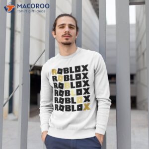 Gold Roblox Shirt