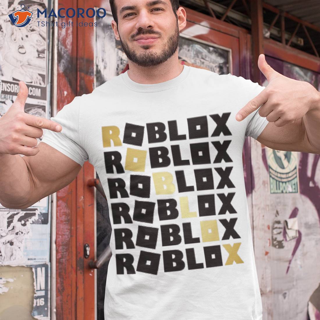 Gold Roblox Shirt