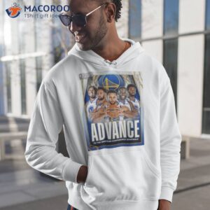 golden state warriors 2023 advance to the western conference semifinals shirt hoodie 1