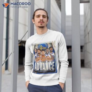 golden state warriors 2023 advance to the western conference semifinals shirt sweatshirt 1