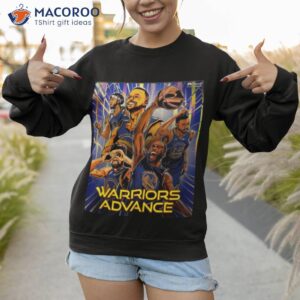 golden state warriors advance the dubs are moving on t shirt sweatshirt 1