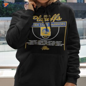 golden state warriors stadium essentials 2023 nba playoffs roste t shirt hoodie