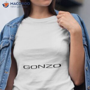 gonzo logo full metal panic shirt tshirt