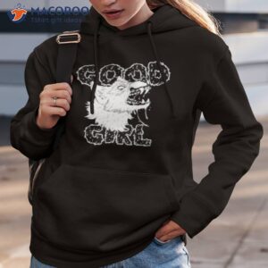 good girl black womens flowy muscle shirt hoodie 3