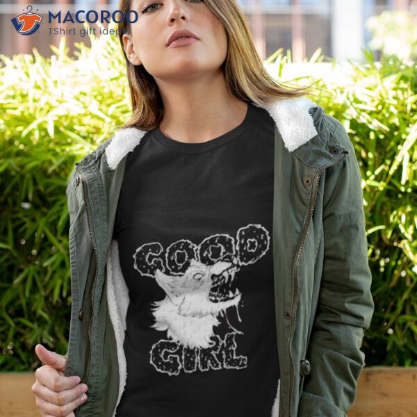 Good Girl Black Women’s Flowy Muscle Shirt