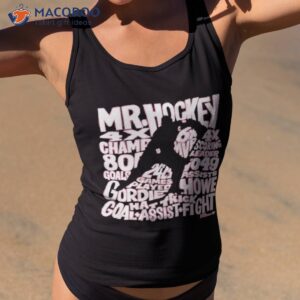 Gordie Howie Word Arshirt