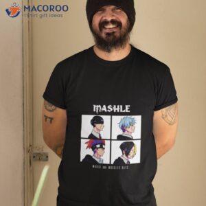 gorillaz mashle magic and muscles days grunge style shirt tshirt 2