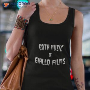 goth giallo shirt tank top 4