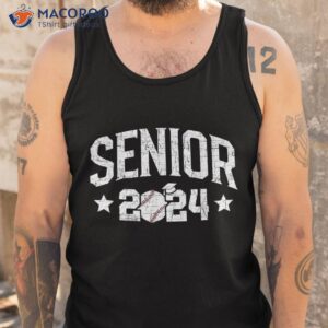 graduation baseball senior 2024 graduate class of grad shirt tank top