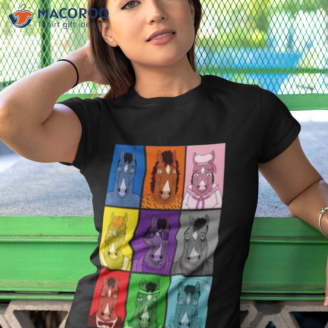 Graphic Bojack Horseman Colors Shirt Graphic Bojack Horseman Colors Shirt