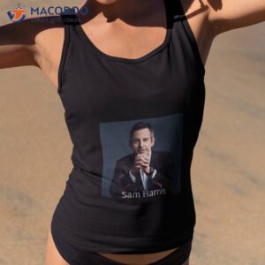 graphic portrait sam harris shirt tank top 2