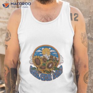 grateful dead sunflowers shirt tank top