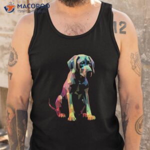great dane puppy dog pop art shirt tank top
