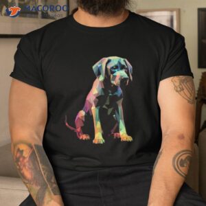 Great Dane Puppy Dog Pop Art Shirt