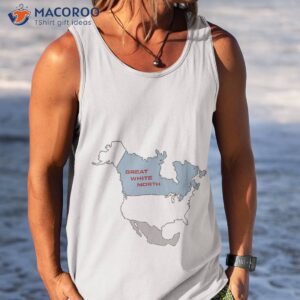 great white north unisex t shirt tank top